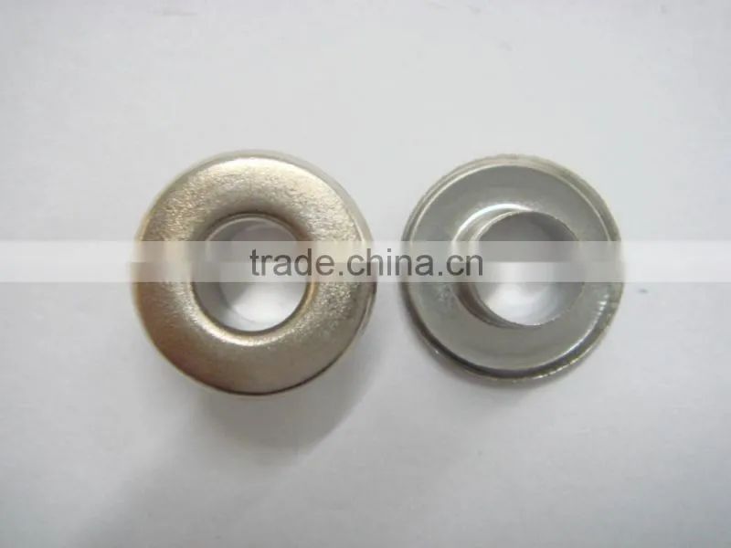 2014 popular used round metal brass eyelets