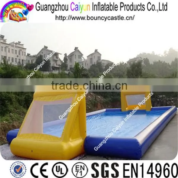 Hot sale portable inflatable soccer field, inflatable football field, inflatable football pitch