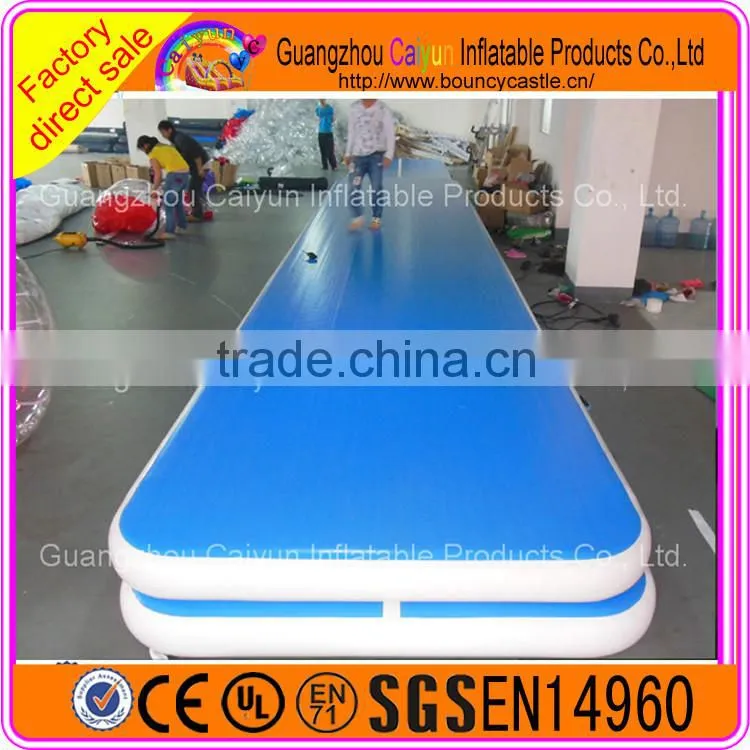 Promotion price inflatable gym air track/inflatable air tumble track/inflatable air track factory