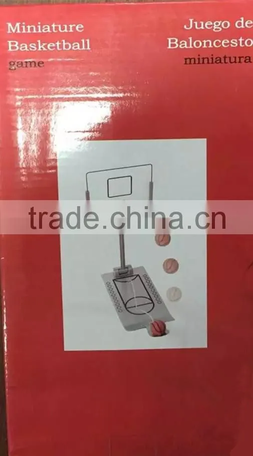 Hot sale mini aluminium alloy table basketball game machine cheapest price