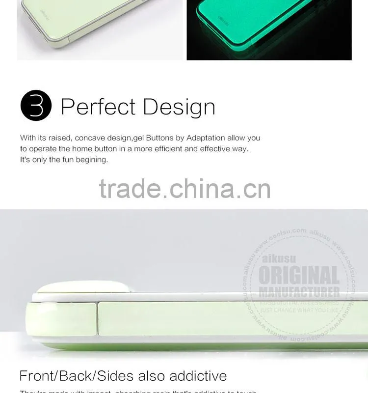 glow in the dark sticker for iphone 4/4s