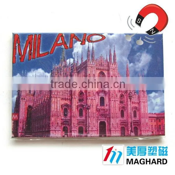 MILANO Church of Duomo popular Tourist souvenirs fridge magnet