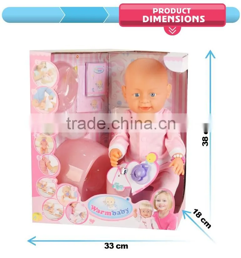 2016 guangdong new design 16 inches baby alive doll for sale