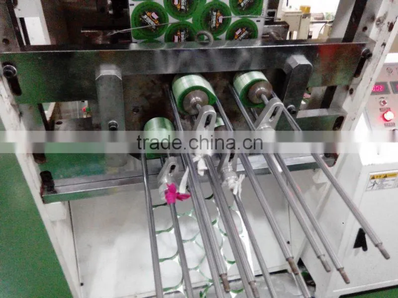 high quality fully automatic yogurt aluminum foil lid punching machine