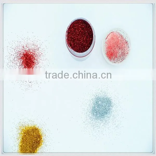 Green Glitter Powder for Craft Decoration
