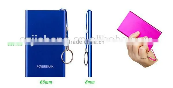 4000mAh External battery portable power bank for Samsung fast charging power bank on trip