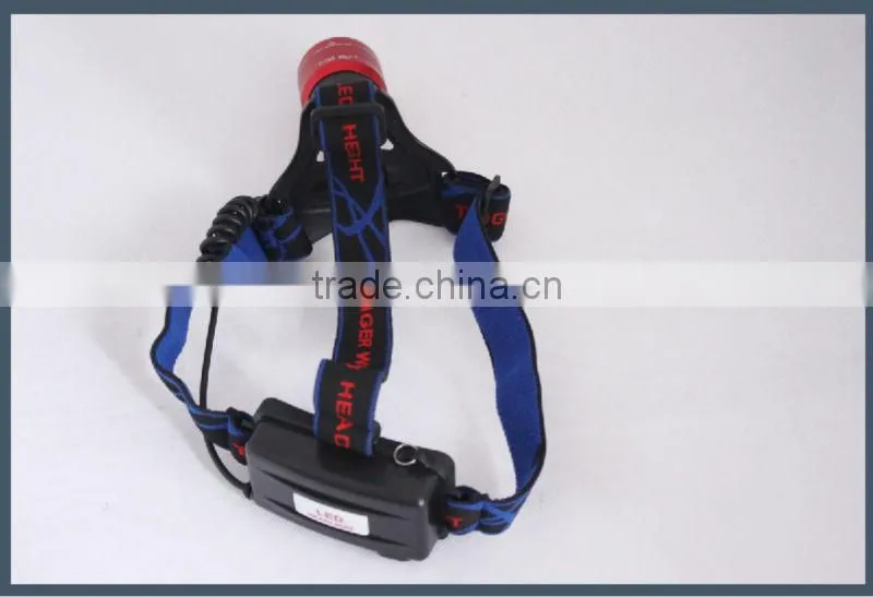 aluminum zoom function LED headlight headlamp