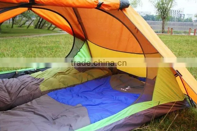 double layer camping tent for 2 persons