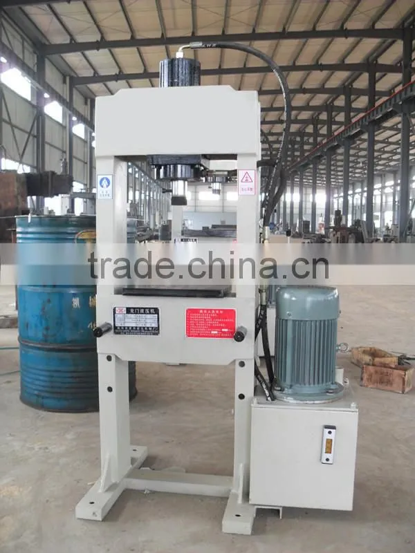 20T Hydraulic gantry press machine for workshop,small press punch,door frame press machine from manufacturer