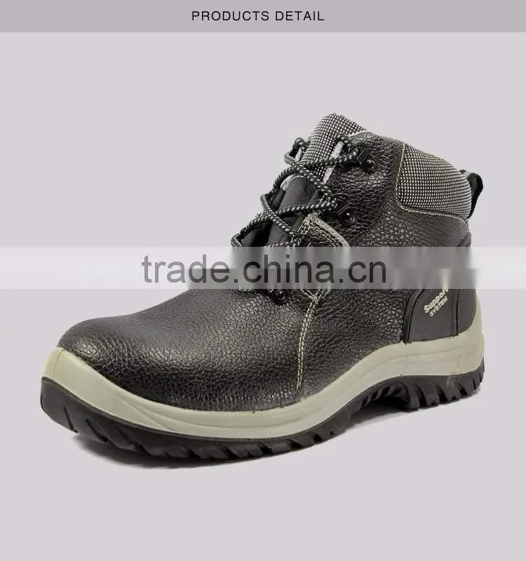 Safety Shoes rubber sole,leather work safety boots,safety shoes italy