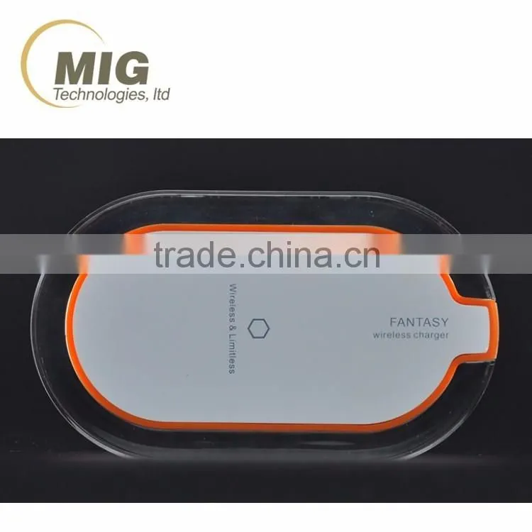 QI universal wireless charger, 3 Coils portable chrager for mobilephones, fast wireless charger