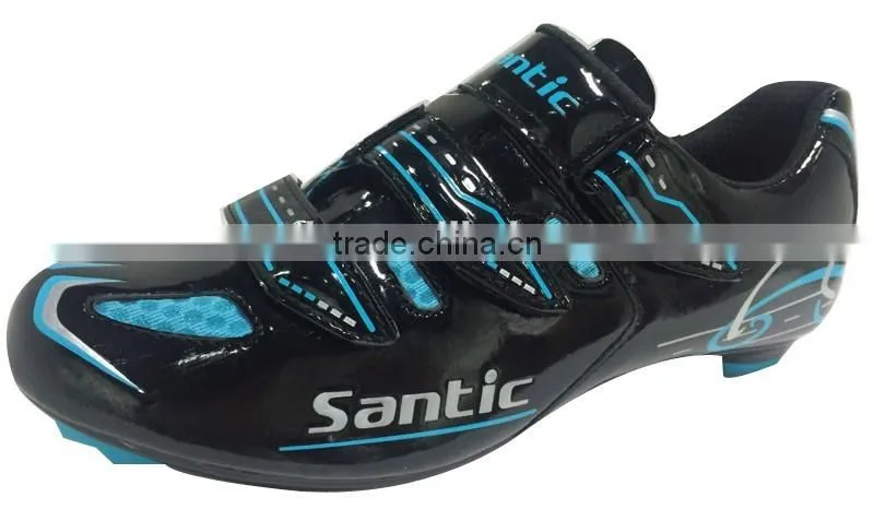 2016 road cycling shoes 3 straps with SPD system