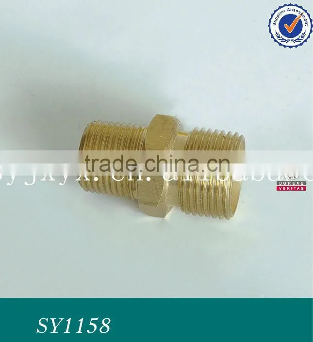 Sanye Double Straight Pipe Fitting with Nut