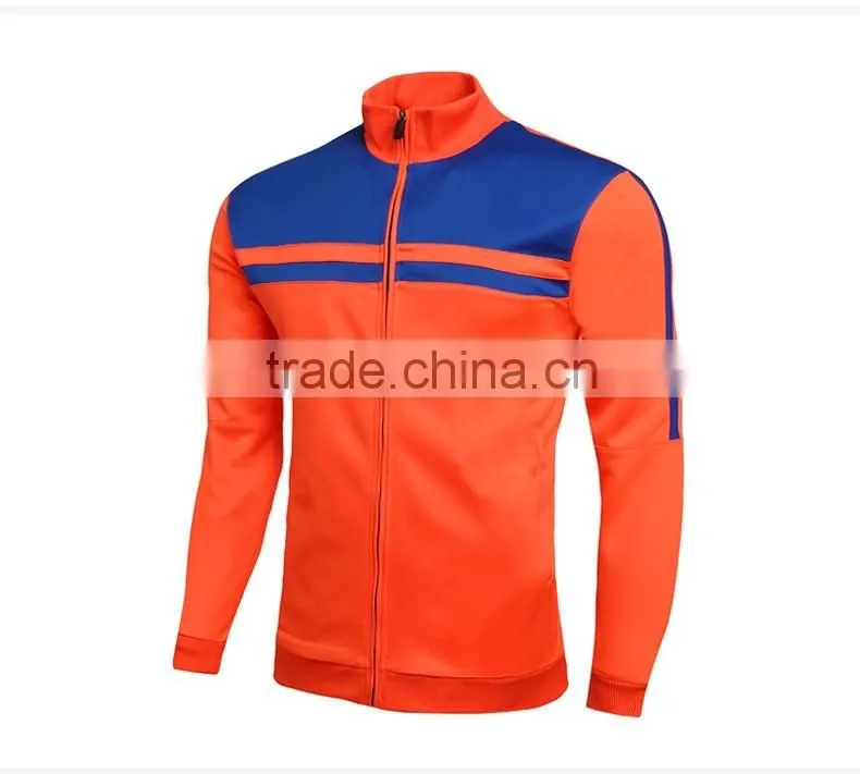 2016 newest cheap high quality hot sell black yellow track jacket