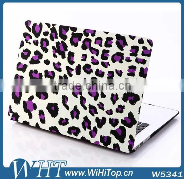 Alibaba China Products Supplier China SuppIier Leopard Matted Frosted Printing Case Cover for Macbook Air Pro Retian11'' 13'15''