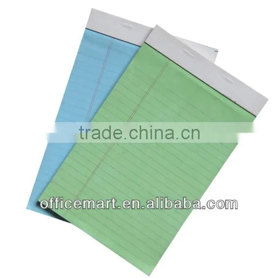 150 sheets wide ruled writing pad a4