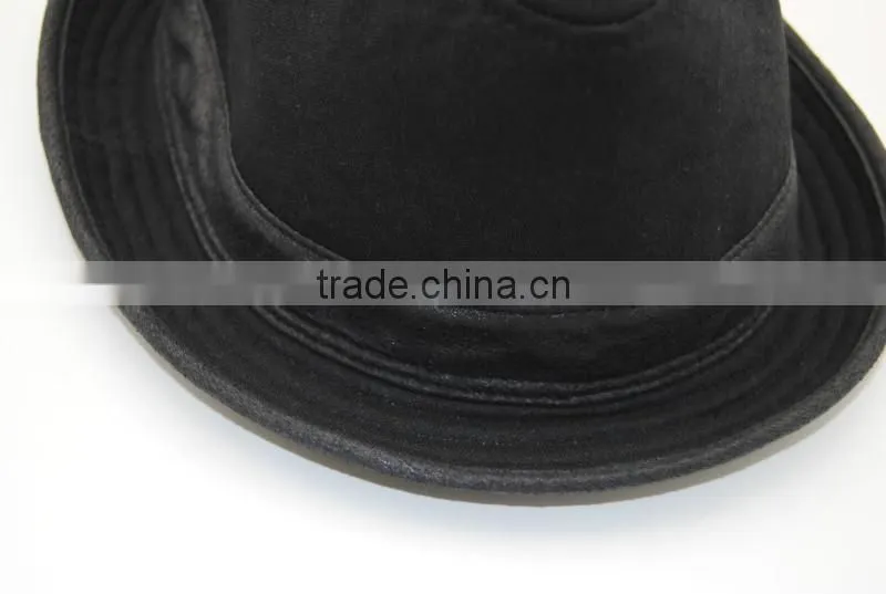black winter decorative top hats