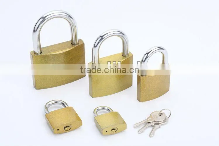 brass padlock with high quality for your house