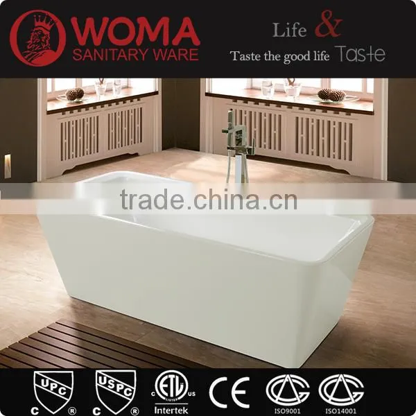 Q132A High Quality Free Standing Acrylic Bathtub With Hot Sale