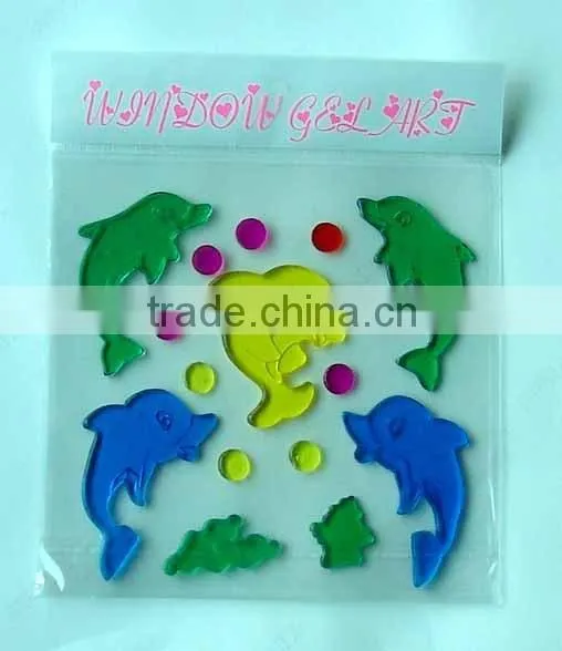 christmas gift paper sticker for home deocr/custom design sticker/removable safe& non-toxic eco-friendly