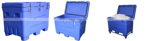 Roto Molded Dry Ice Transport Box-240Liter, made of import LLDPE material