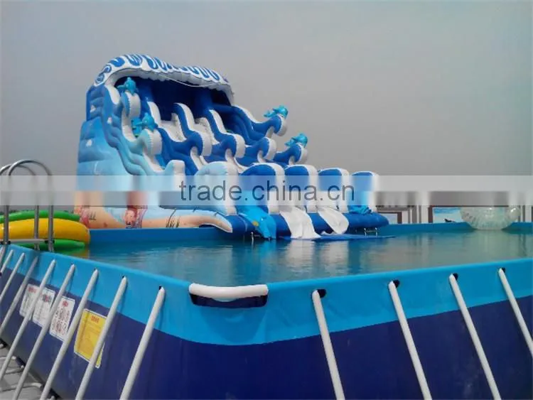 2013 hot selling metal intex frame pool