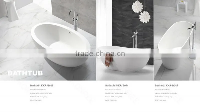 Solid surface bath tub prices , free standing bath tub
