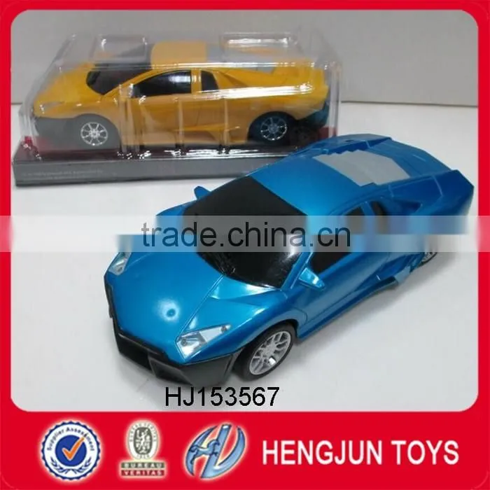 friction car toys plastic inertia car of two color