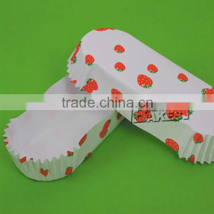 Factory price windmill alphabet patterns small size boat shape paper cakecups liners/custom cupcake liners
