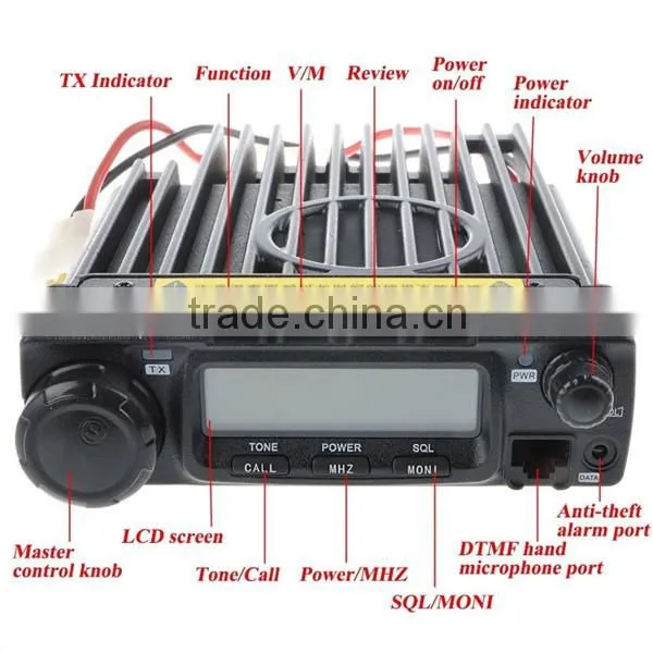 Cheap Pofung/Baofeng BF-9500 UHF 400-470MHz 200CH CTCSS/DCS/DTMF Transceiver 50W/25W/10W Car Mobile Radio