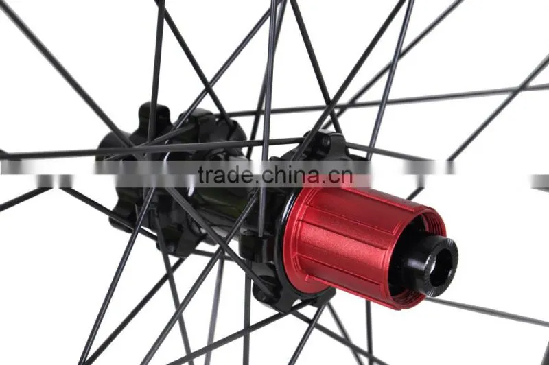 Dengfu carbon clincher wheels 50mm for 27.5er mountain bicycle frame