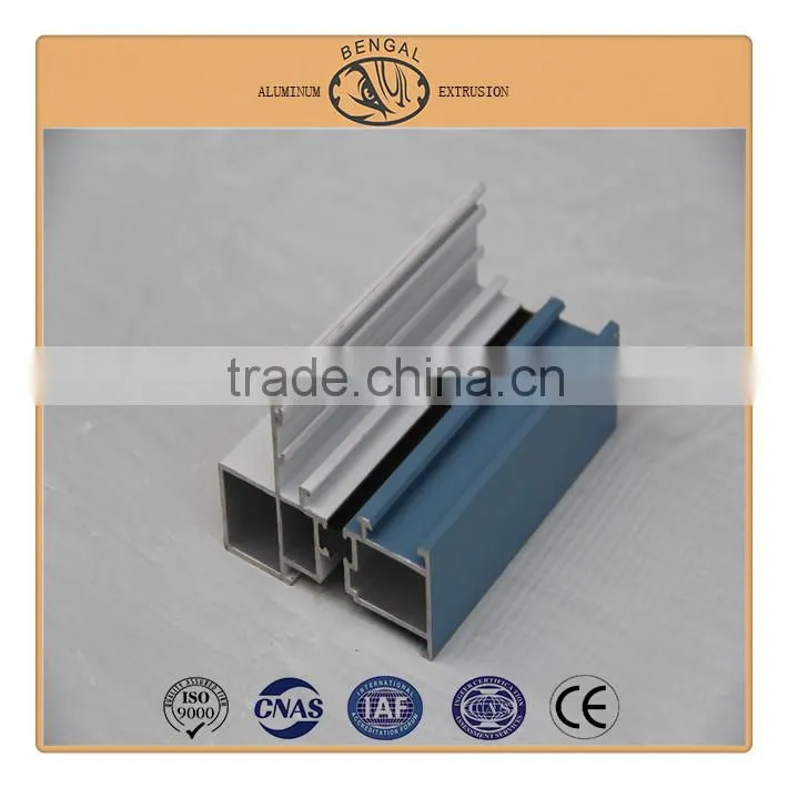 Two Tracks Aluminum Heat Insulation Sliding Window Profiles
