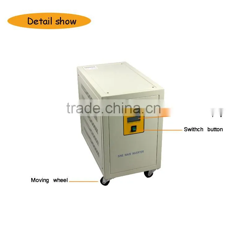 Perfect Protection High Frequency LCD Display 5KW Wind &Solar Off Grid Inverter