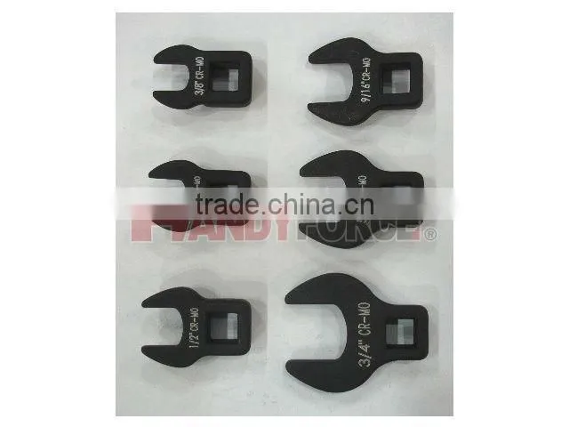 6PCS S.A.E Crowfoot Wrenches Set / Auto Repair Tool / General Tool