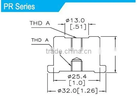 25.4mm Optical Pedestal Bases and Post Holder