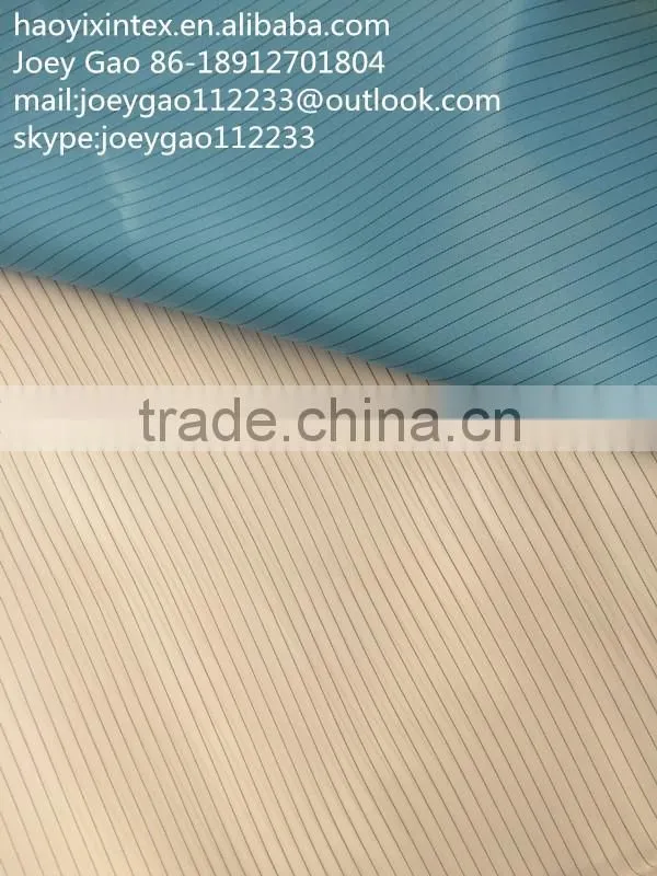 100% Polyester AntiStatic Fabric /shikibo fabric/esd garment