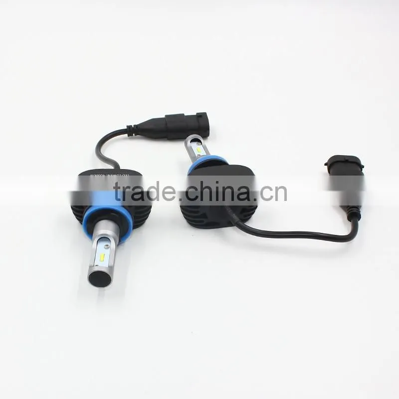 8000LM H10 9005 HB3 Auto Car LED Headlight Conversion headlight kit H10 9005 HB3 All in one Led Headlamp Light Bulbs Kit