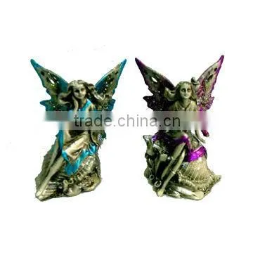Small Pewter Angel Figurines
