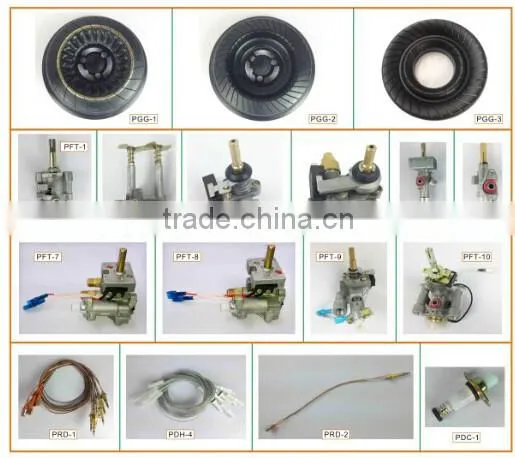 SS top nice designed gas stove hob with 5burners