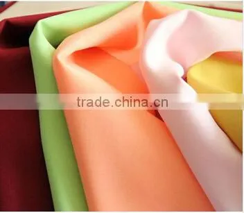 custom colorful polyester taffeta fabric for dress/taffeta fabric for cloth