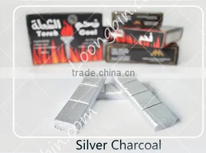 Long burning time grade one quality ,Size 2.5*2.5*2.5 cm 1kg/box coconara charcoal