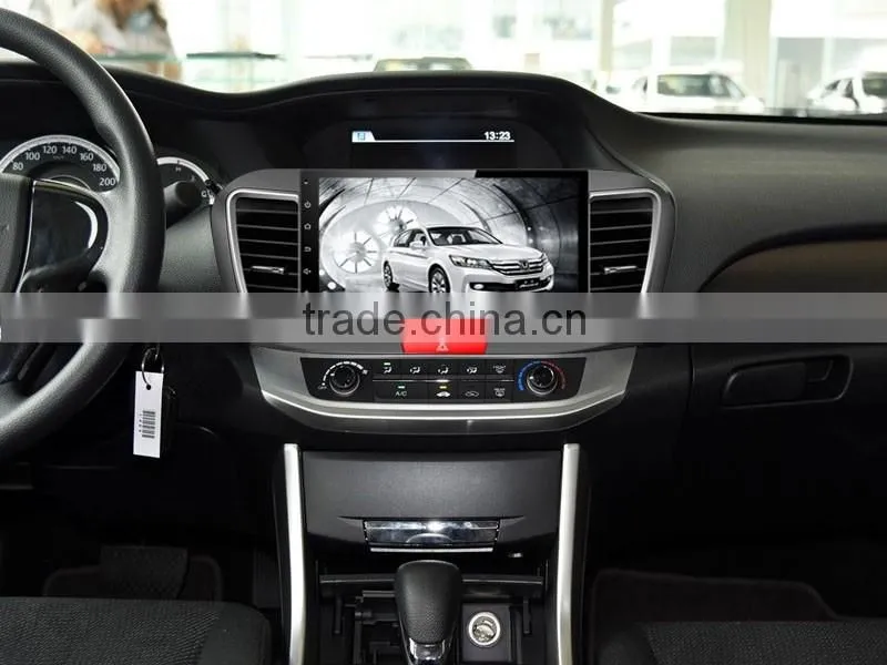 A9 quad cord ORIGINAL OEM Android car radio gps for HONDA ACCORD 9 with wifi,bluetooth,16g inand FREE IGO MAP