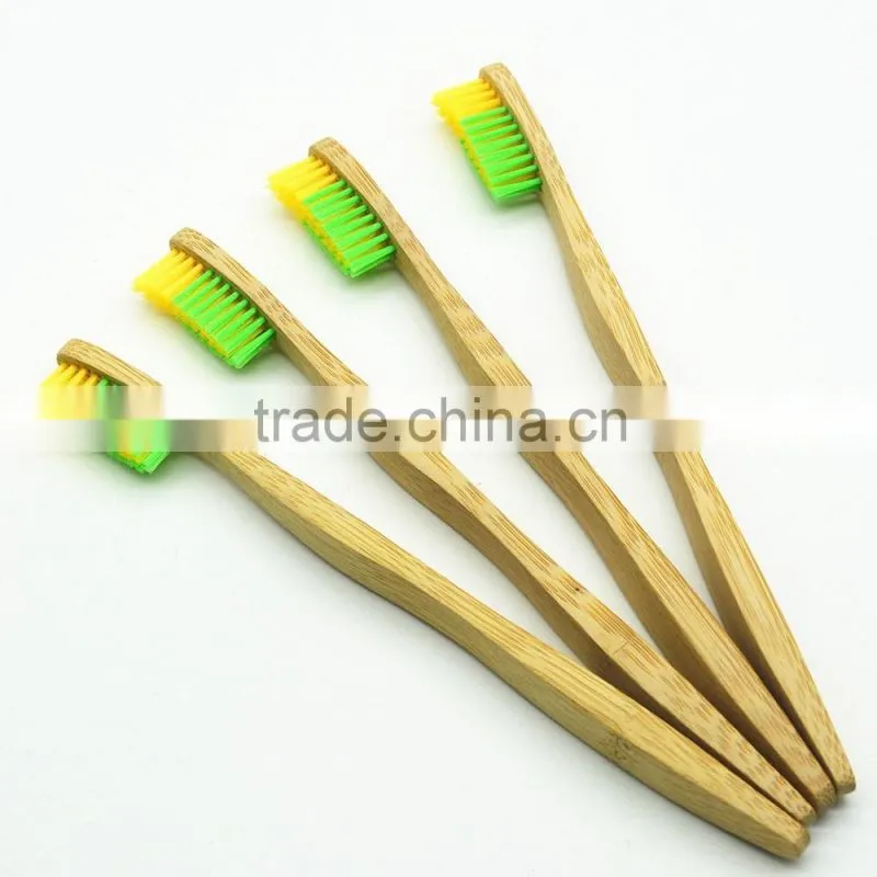 Manufacturers wholesale 2016 new bamboo toothbrushe e10 nylon brush wire Manual toothbrush