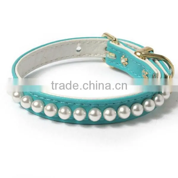 Made in China fashionable pet collars,leashes dog leather collar