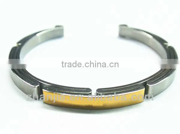 Wholesale gold plated Titanium magnetic bracelets