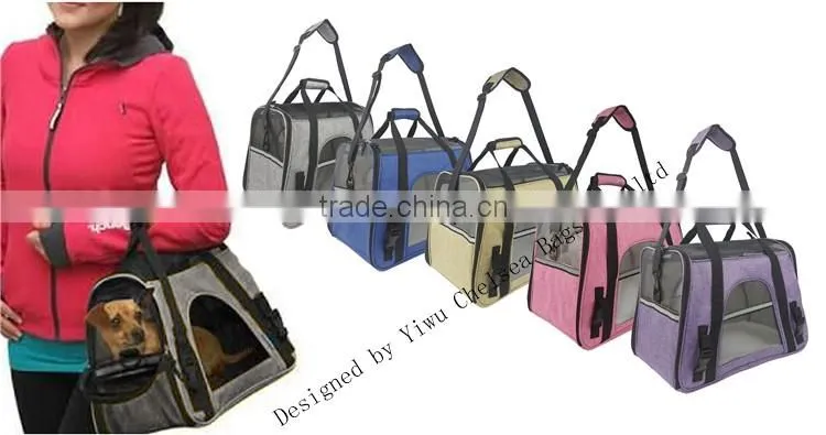 Well designed dog cage Foldable Pet Carrier shoulder bag