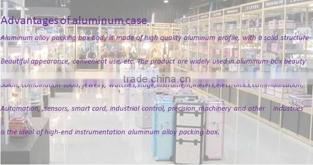 Durable first aid aluminum kit/medical aluminum case