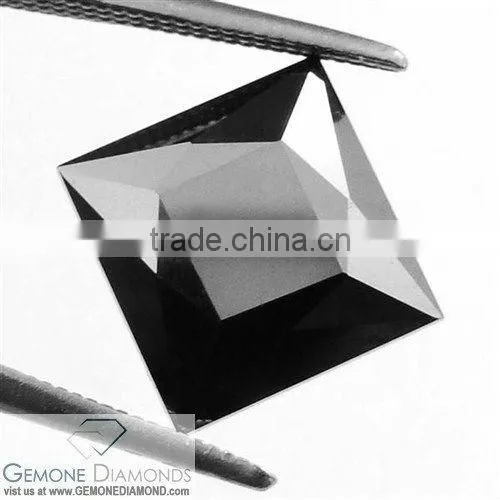 Black Moissanite Diamond In Princes Cut At Wholesale Price In India