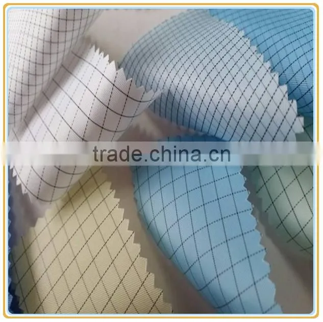 240gsm Polyester ESD fabric for work uniform