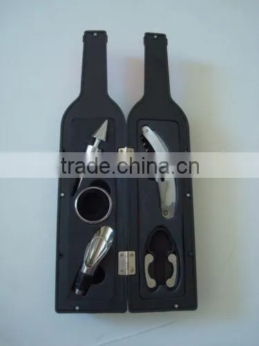 5 Piece Wine Bottle Accessory Deluxe Wine Bottle Gift Set